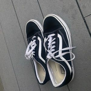 Vans Old Skool Black and White Skate Shoe